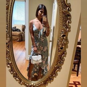 Vici Hi-Low Floral Dress